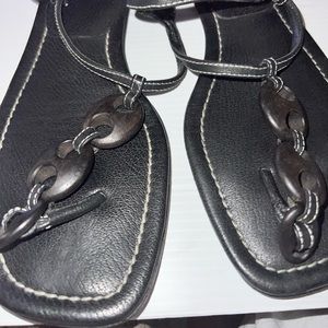 Authentic Black Prada women sandals size 9